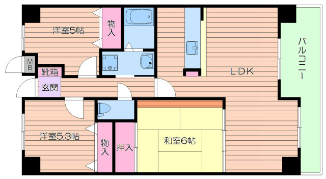 間取図