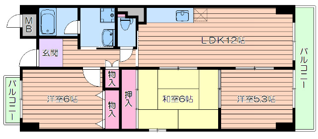 間取図