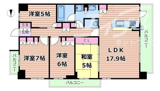 間取図