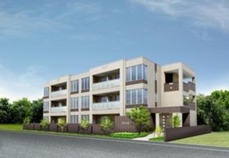 川越町豊田新築マンション外観写真