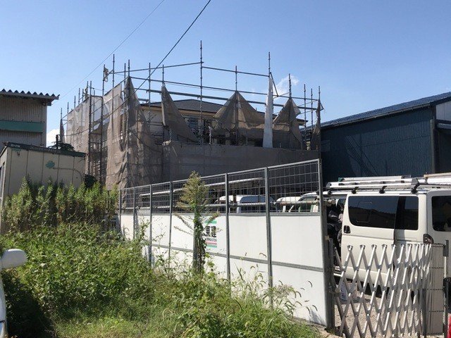 仮）桑名市地蔵賃貸アパート新築工事