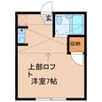 メゾン岡の宮Ｃの間取図