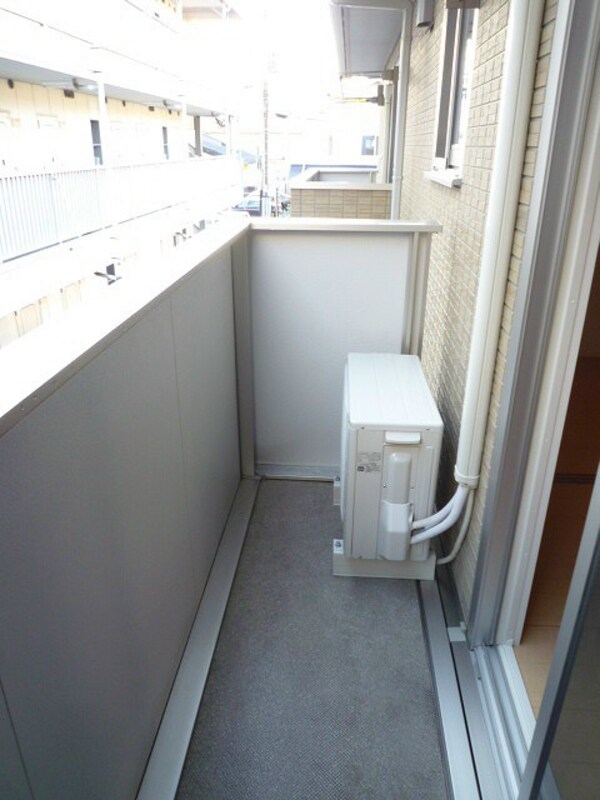 ベランダ(202号室の写真です)