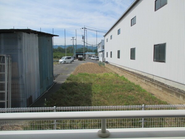 眺望(写真は104号室です)