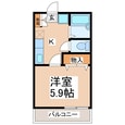 シンプレックス上堀の間取図
