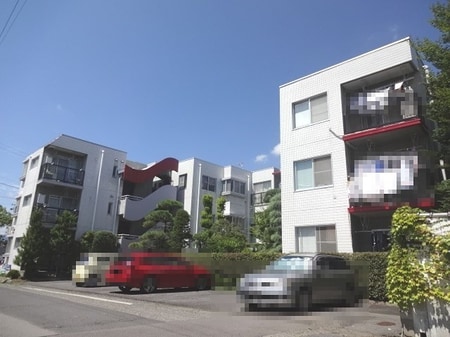 材木町スクエアーマンションE外観写真