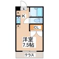 グリンイーストの間取図