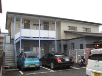 信越本線 長野駅 2階建 築33年の外観写真