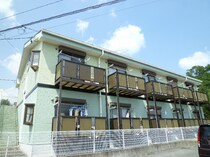 飯田線（長野県内） 伊那上郷駅 2階建 築29年の外観写真