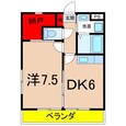 ベルメゾンＷ１の間取図