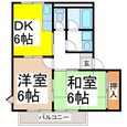 ペーシュメゾンの間取図