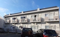 篠ノ井線 松本駅 2階建 築34年の外観写真