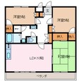 グランデ松本の間取図