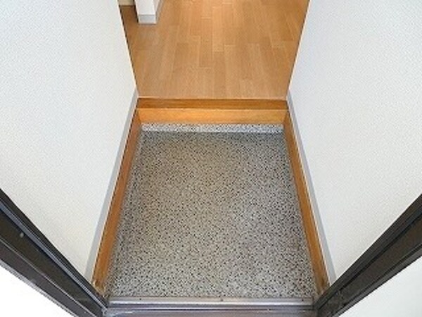 玄関(写真は1-E号室です（参考）)