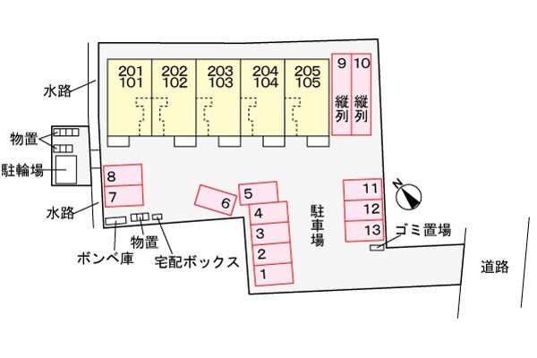 物件内観写真6　(配置図)