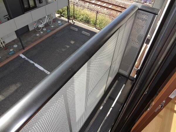 ベランダ(他の号室の参考画像です。)