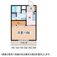 コーポアーカンソナの間取図