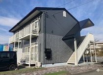 大糸線 豊科駅 2階建 築29年の外観写真