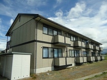 大糸線 梓橋駅 2階建 築26年の外観写真