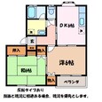 レジデンス千野Ｂの間取図