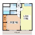 ＹＳマンション厩の間取図