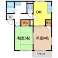 パレスモモセＡの間取図