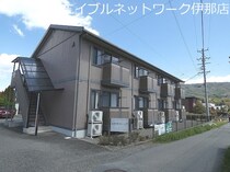 飯田線（長野県内） 木ノ下駅 2階建 築21年の外観写真