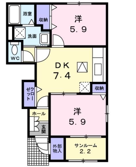 間取図