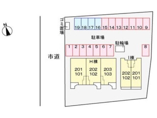 物件外観写真3　(配置図)