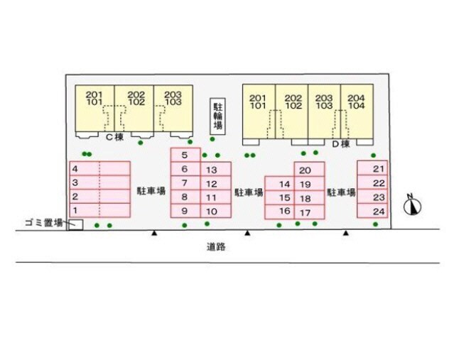 物件外観写真4　(配置図)