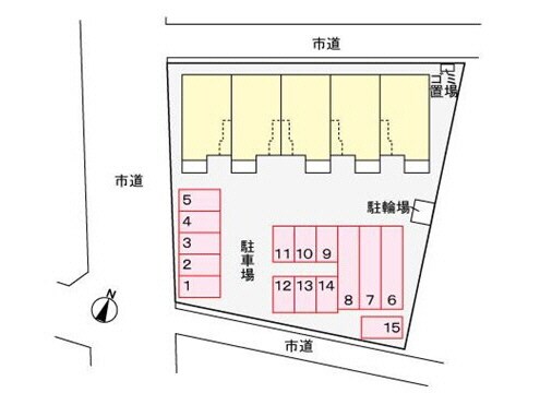 物件外観写真4　(配置図)