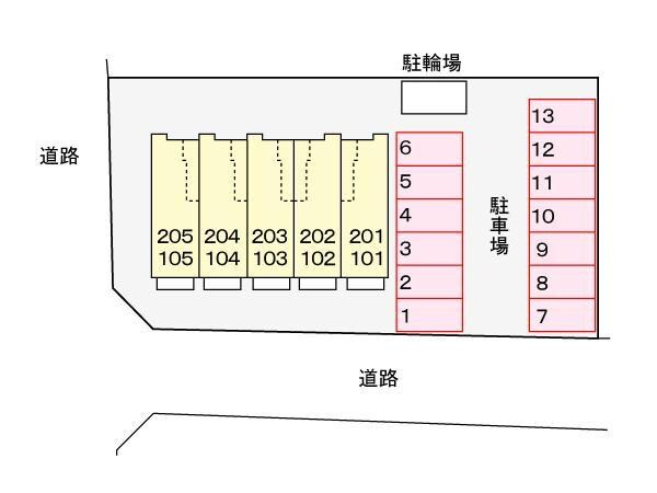 物件外観写真4　(配置図)