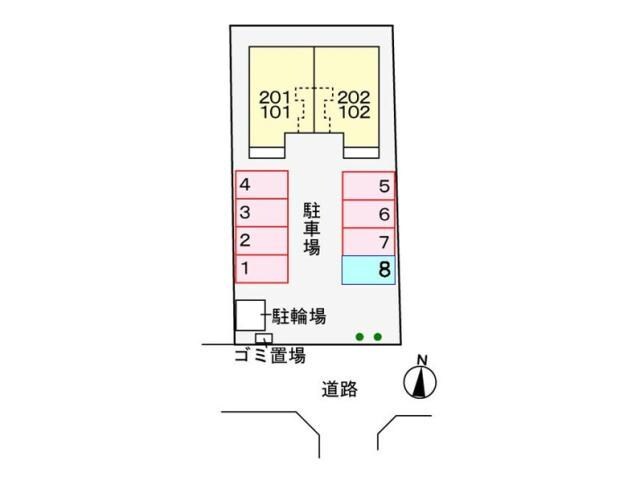 物件外観写真4　(配置図)