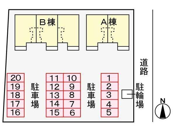 駐車場(配置図)