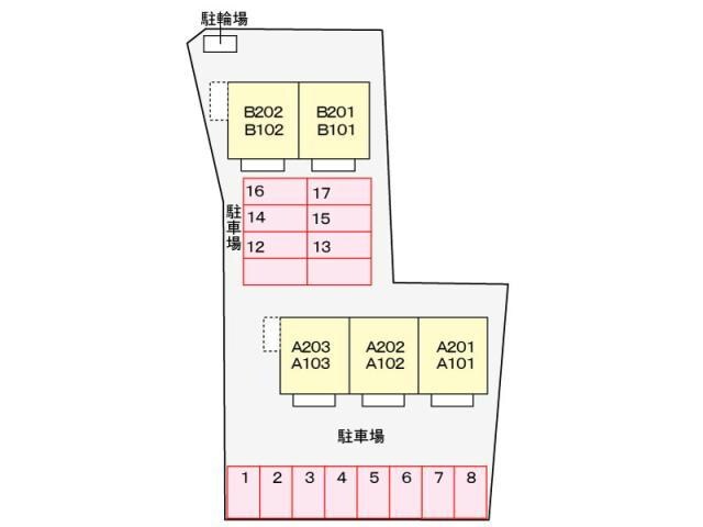 物件外観写真2　(配置図)