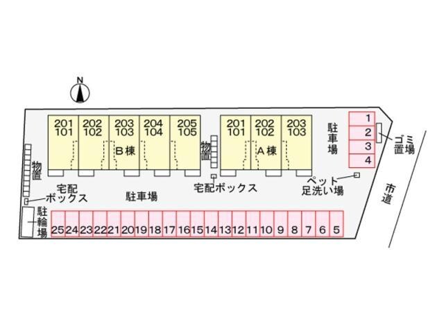 物件外観写真6　(配置図)