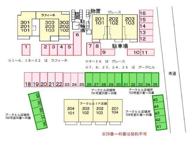 物件外観写真5　(配置図)