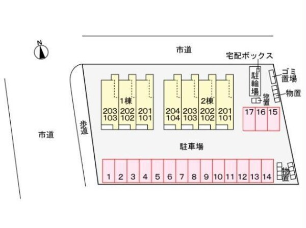 建物設備(配置図)