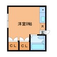 木宮コーポの間取図