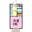 名鉄河和線 半田口駅 2階建 築19年の間取図
