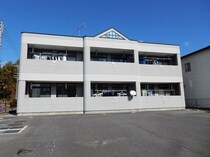 サンタプレイスヒルズA棟の外観写真