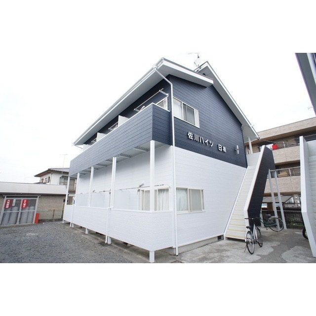 佐川ハイツＢ棟の物件外観写真