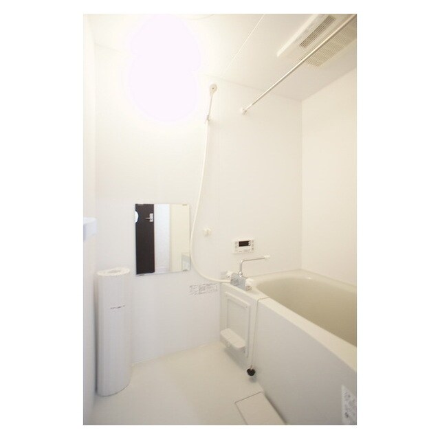 物件内観写真7　(鏡付きバスルーム)