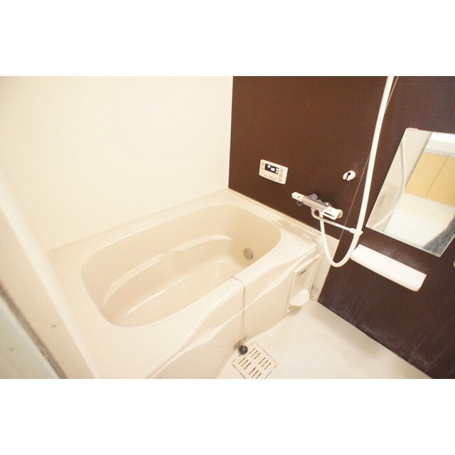 物件内観写真19　(シャンプー棚や鏡も完備)