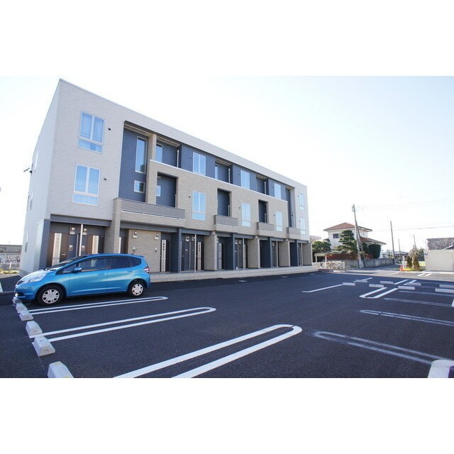 サンエスポアールの物件外観写真