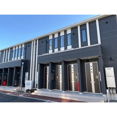 水戸市河和田町　新築アパート外観写真