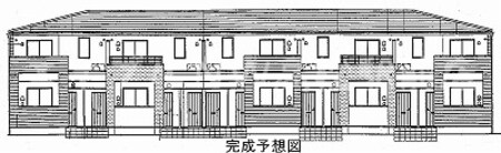 新北町アパート外観写真