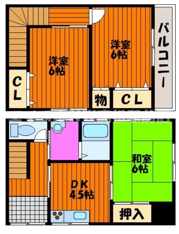 三条駅　賃貸一戸建て　3DK