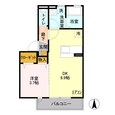 ルシール細谷　Ａの間取図