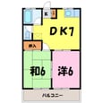 エトアール畑 【２F】（熊谷市新堀）の間取図